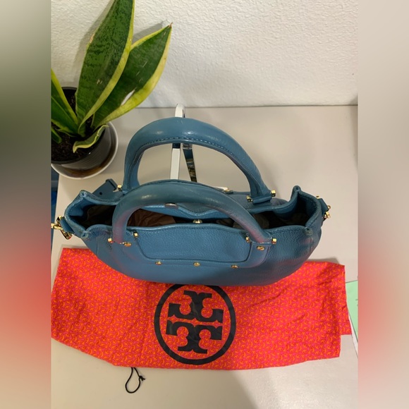 💕👜TORY BURCH Amanda Leather Hobo Bag💕👜👜 - Picture 6 of 11